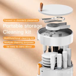 Thumbnail EVEBOT Bộ làm sạch tai nghe điện thoại di động máy tính phù hợp cho một loạt các sản phẩm điện tử 3C 4