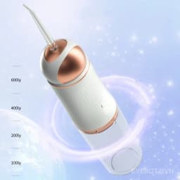 Thumbnail EVEBOT Máy rửa Miệng điện thông minh, máy rửa nha khoa điều chỉnh ba giai đoạn di động, dung tích cao 230ml, sạc USB, chống nước IPX7 4