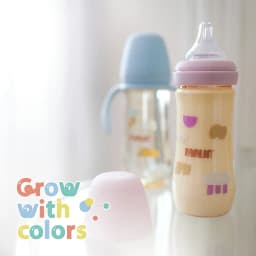 Thumbnail Farlin Bình sữa PPSU cao cấp, cổ rộng dễ vệ sinh, núm ti silicone siêu mềm chống đầy hơi cho bé 2