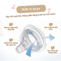 Thumbnail Farlin Bình sữa PPSU cao cấp, cổ rộng dễ vệ sinh, núm ti silicone siêu mềm chống đầy hơi cho bé 4