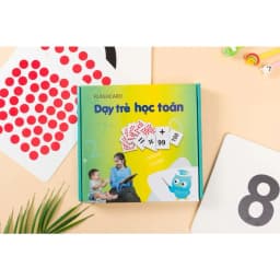 Thumbnail Flashcard Dạy Trẻ Học Toán Glenn Doman - Bộ 59 thẻ học thông minh phát triển tư duy logic cho trẻ từ 0-6 tuổi 3