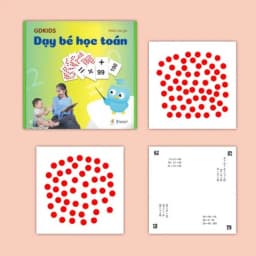 Thumbnail Flashcard Dạy Trẻ Học Toán Glenn Doman - Bộ 59 thẻ học thông minh phát triển tư duy logic cho trẻ từ 0-6 tuổi 4