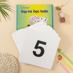 Thumbnail Flashcard Dạy Trẻ Học Toán Glenn Doman- Bộ 59 Thẻ Học Thông Minh Phát Triển Tư Duy Logic Cho Trẻ Từ 0-6 Tuổi 3