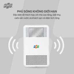 Thumbnail FPT Access Point AX3000CV2 Hỗ trợ Wifi 6 3000 Mbps, ăng ten ẩn - Thiết bị phát sóng Wifi thế hệ mới 4