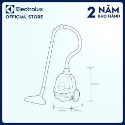 Thumbnail Free giao hàng - Máy hút bụi nhỏ gọn Electrolux Z1231 Hút bụi đa năng 3