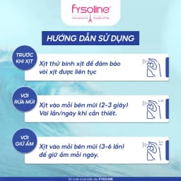 Thumbnail Fysoline - Xịt nước muối biển sâu Pháp 100ml - Vệ sinh, giữ ẩm, cân bằng sinh lý niêm mạc mũi 3