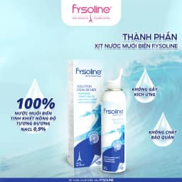 Thumbnail Fysoline - Xịt nước muối biển sâu Pháp 100ml - Vệ sinh, giữ ẩm, cân bằng sinh lý niêm mạc mũi 4