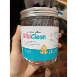 Thumbnail Gạc rơ lưỡi cho bé sơ sinh Bibiclean hộp 10 gói - Giúp làm sạch răng, khoang miệng cho bé, an toàn 4