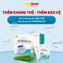 Thumbnail Gạc rơ lưỡi MidkidBaby hộp 50 gói ướt cho bé sơ sinh giúp làm sạch răng nướu lưỡi, tiêu chuẩn ISO 5* 4