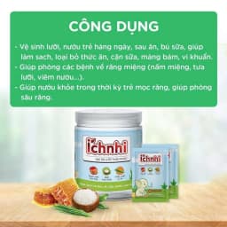 Thumbnail Gạc rơ lưỡi thảo dược Ích Nhi hộp 30 gói giúp vệ sinh răng miệng, làm sạch và bảo vệ lưỡi, nướu trẻ sơ sinh, người ốm 2