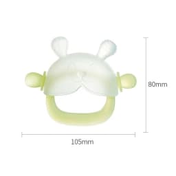 Thumbnail Gặm Nướu Cho Bé Xỏ Tay Hình Gấu KidAndMom Đồ Chơi Gặm Nướu Silicone Siêu Mềm An Toàn Cho Bé Sơ Sinh 4