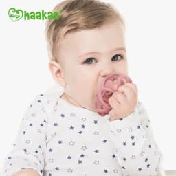 Thumbnail Gặm nướu silicone hình quả bóng Haakaa, Nhiều màu sắc, hỗ trợ bé quá trình mọc răng 4