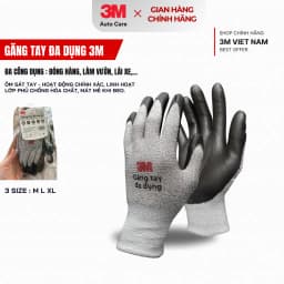 Thumbnail Găng tay đa dụng 3M™ GTDD - Size M Màu Xám 2