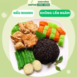 Thumbnail Gạo lứt đen dẻo điện biên, gạo lức huyết rồng, gạo st25, gạo nương tím tây bắc ONFOD giảm cân eat clean 2