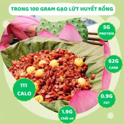 Thumbnail Gạo lứt huyết rồng đỏ hữu cơ ONFOD ăn kiêng giảm cân cho người tiểu đường ăn chay eat clean 500g 1kg 4