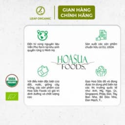Thumbnail Gạo trắng ăn dặm cho bé Japonica Hoa Sữa Foods hộp 1kg 2