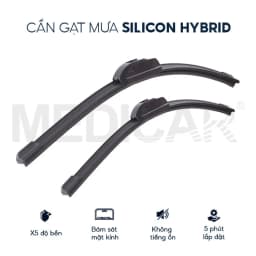 Thumbnail Gạt Mưa Ô tô Silicon MEDICAR X KEINE 3 KHÔNG: không vệt nước, không tiếng ồn, không xước kính. Bảo hành đổi mới nếu lỗi 2