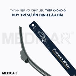 Thumbnail Gạt Mưa Ô tô Silicon MEDICAR X KEINE 3 KHÔNG: không vệt nước, không tiếng ồn, không xước kính. Bảo hành đổi mới nếu lỗi 4