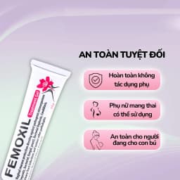 Thumbnail Gel bôi âm đạo giảm nấm ngứa, sạch sâu, se khít hồng hào tự nhiên Femoxil tuýp 25g, Danpharm Israel 3