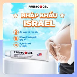 Thumbnail Gel Bôi trĩ Presto nhập khẩu Danpharm- Israel, tuýp 25g 2