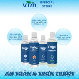 Thumbnail Gel bôi trơn quan hệ Feelex Lubricant cảm giác ấm, lạnh, siêu trơn, nhiều mùi hương - 50/250ml 4