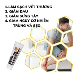 Thumbnail Gel bôi vết thương Ultraheal - Danpharm, xuất xứ ISRAEL Tube 25g Polipharm 1