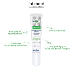 Thumbnail Gel Chấm Mụn Dermacos Farmona Giúp Giảm Mụn Dịu Nhẹ Các Kích Ứng Da Dermacos Anti-Ance Anti Imperfection Spot Gel 15ML 2