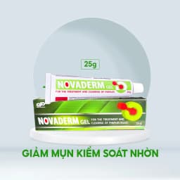 Thumbnail Gel Chấm Mụn Trứng Cá, Kiểm Soát Nhờn Novaderm - Danpharm tuýp 25g Polipharm 2