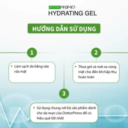 Thumbnail Gel Dưỡng Ẩm Giảm Mụn DottorPrimo Acne Control Hydrating 30ml, Hỗ Trợ Mờ Thâm Mụn, Dưỡng Da Căng Mịn 4