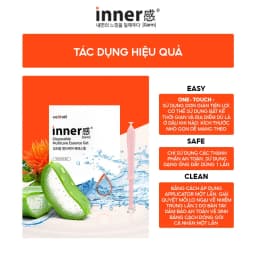 Thumbnail Gel dưỡng vùng kín Phụ Nữ Wettrust Innergarm Multicare Essence Gel (Cam) - Tách lẻ 4