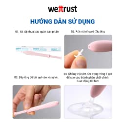 Thumbnail Gel dưỡng vùng kín Phụ Nữ Wettrust Innergarm Feminine Cleansing Gel (Xanh) - Tách lẻ 3
