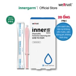 Thumbnail Gel dưỡng vùng kín Phụ Nữ Wettrust Innergarm Feminine Cleansing Gel (Xanh) - Set 2