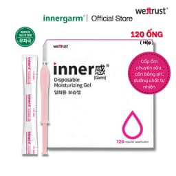 Thumbnail Gel dưỡng vùng kín Phụ Nữ Wettrust Innergarm Inner Gel Moisturizing (Hồng) - Hộp 120 Ống 2