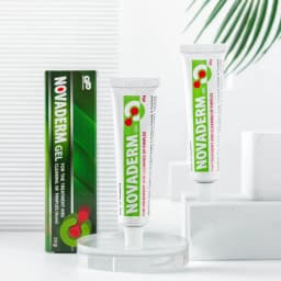 Thumbnail Gel ngừa mụn trứng cá mụn đầu đen giảm thâm kiểm soát nhờn Novaderm Danpharm israel, tuýp 25g Polipharm 2