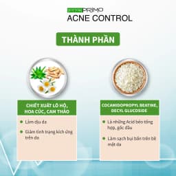 Thumbnail Gel Rửa Mặt Giảm Mụn Dottorprimo Acne Control 3 In 1 Cleanser - Sữa Rửa Mặt Dành Cho Mọi Loại Da 2