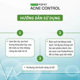 Thumbnail Gel Rửa Mặt Giảm Mụn Dottorprimo Acne Control 3 In 1 Cleanser - Sữa Rửa Mặt Dành Cho Mọi Loại Da 4
