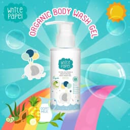 Thumbnail Gel tắm Dịu Da và Dưỡng Ẩm Hữu Cơ Tự Nhiên Organic White Papel 250ml 2