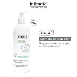 Thumbnail Gel Tắm Ngừa Khuẩn Ziaja Med Kuracja Oczyszczajaca ZIAJA Loại Bỏ Bụi Bẩn, Thông Thoáng Lỗ Chân Lông 400ml 1