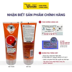 Thumbnail Gel Tắm Tẩy Tế Bào Chết Chứa Hạt Massage Bưởi - Coffee Perfecta 250g Hỗ Trợ Làm Sạch Sâu Nang Lông EUPC STORE 3