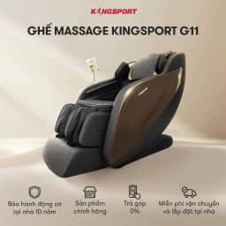 Thumbnail Ghế massage KINGSPORT G11 công nghệ mới Kingtech Touch Pro, 12 bài massage 1