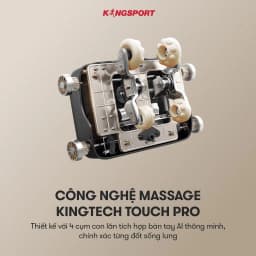 Thumbnail Ghế massage KINGSPORT G11 công nghệ mới Kingtech Touch Pro, 12 bài massage 2