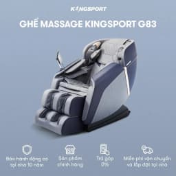 Thumbnail Ghế massage KINGSPORT G83 hệ thống con lăn hiện đại, con lăn lòng bàn chân, nhiệt hồng ngoại kép 2
