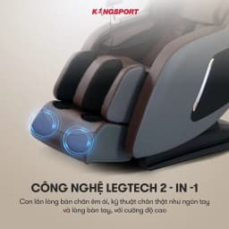 Thumbnail Ghế massage KINGSPORT G91 cao cấp con lăn 3D, chế độ quét cơ thể thông minh túi khí massage chân cao 3