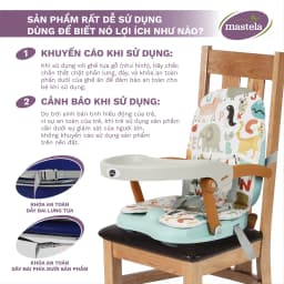Thumbnail Ghế Ngồi Ăn Dặm Cho Bé Mastela 1013 2