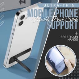 Thumbnail Giá đỡ điện thoại HDOORLINK bằng thép không gỉ siêu mỏng có thể gấp gọn tiện dụng cho Samsung Huawei Xiaomi 2