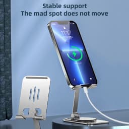 Thumbnail Giá đỡ điện thoại/máy tính bảng GOOJODOQ bằng kim loại thích hợp cho iPad 10.2 7 8 9 Gen Soporte Xiaomi Samsung 3