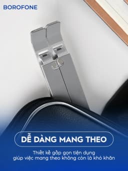 Thumbnail Giá đỡ LAPTOP, MACBOOK, IPAD BOROFONE N4 bằng nhôm có thể điều chỉnh được độ cao, đế tản nhiệt kê laptop 3