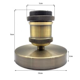 Thumbnail Giá đỡ chuôi đèn E27 - Tương thích với bóng Yeelight W3 / W4 / 1SE / Filament - Phong cách cổ điển, sang trọng 2