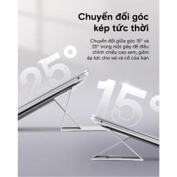 Thumbnail Giá đỡ vô hình MOFT Giá đỡ máy tính xách tay có thể gập lại Thiết kế không dính có thể điều chỉnh - One Piece cho máy tính bảng và máy tính xách tay. 4