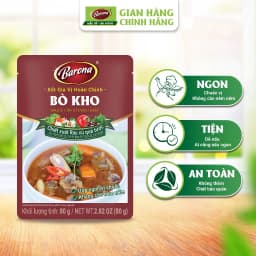 Thumbnail Gia Vị Barona 80g ướp ngon chuẩn vị không cần nêm nếm [Khi mua 20 gói bất kì tặng 1 gói Bún Sườn 110g,HSD:12/2025] 3